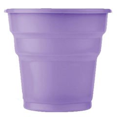 Lila Plastik Bardak 8 Adet
