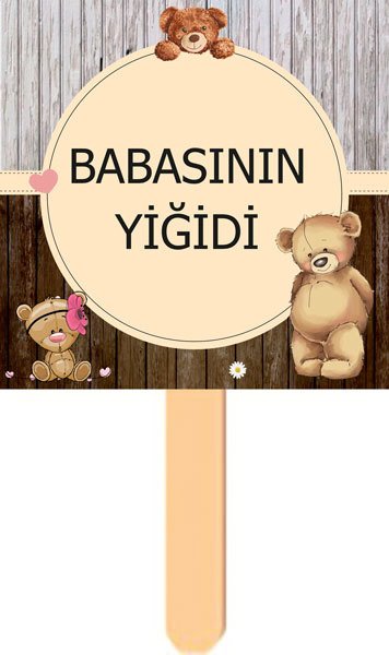 Ayıcık Temalı Konuşma Balonu 3