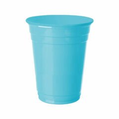 Mavi Büyük Plastik Bardak 8 Adet
