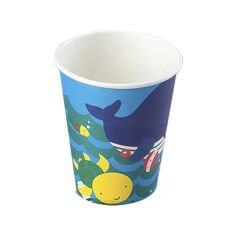 Mutlu Balıklar Temalı Mavi Bardak 8 Adet