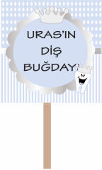 Diş Buğdayı Erkek El Pankartı