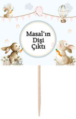 Diş Buğdayı Kız Küçük Kürdan Süs 6 Adet