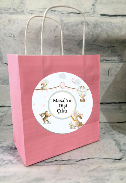 Diş Buğdayı Kız Hediyelik Çanta 6 Adet