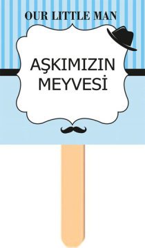 Küçük Adam Temalı Konuşma Balonu 5