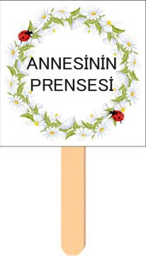 Papatya Temalı Konuşma Balonu 8