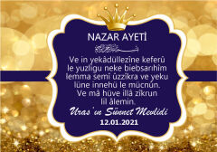 Sünnet Mevlidi Magnet 6 Adet