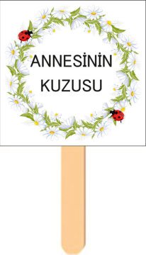 Papatya Temalı Konuşma Balonu 12
