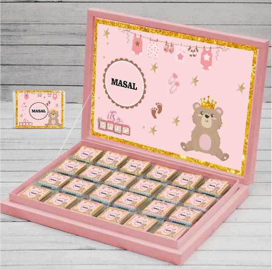 İt is Girl Temalı Kişiye Özel Çikolata