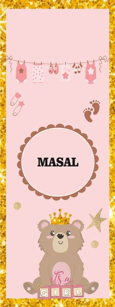 İt is Girl Temalı Kişiye Özel Kitap Ayracı 6 Adet