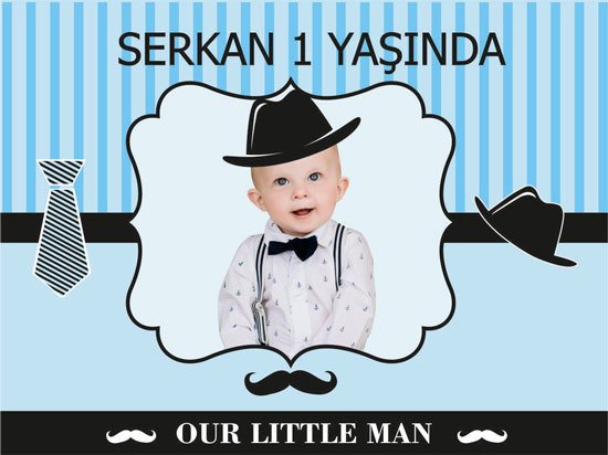 Küçük Adam Temalı Kişiye Özel Magnet 10 Adet