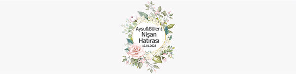 Nişan Peçete Sargısı 6 Adet