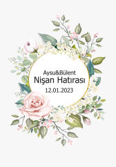 Nişan Temalı Afiş