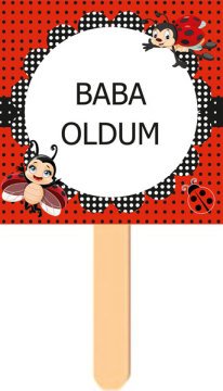 Uğur Böceği Temalı Konuşma Balonu 5