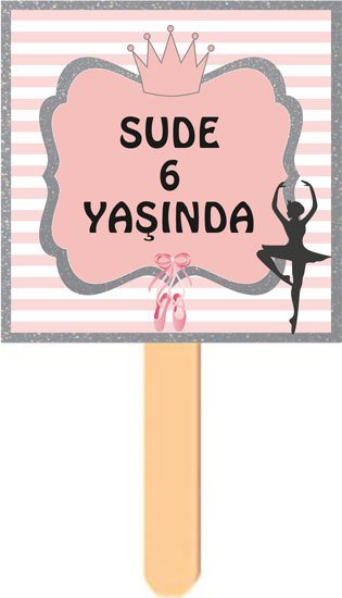 Balerin Temalı Konuşma Balonu 10