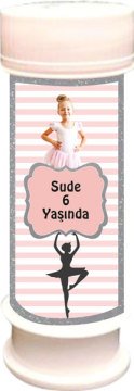 Balerin Temalı Kişiye Özel Köpük 6 Adet