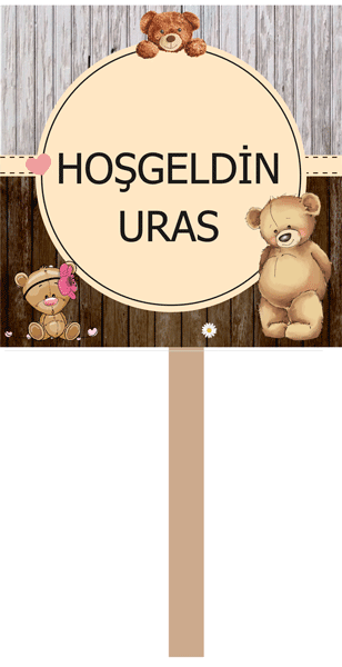 Ayıcık Yenidoğan El Pankartı 1