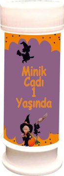 Minik Cadı Kişiye Özel Köpük 6 Adet