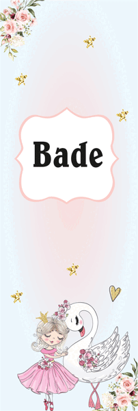 Balerin Yenidoğan Kitap Ayracı 6 Adet