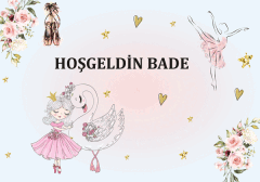 Balerin Yenidoğan Afiş