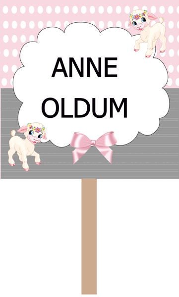 Kuzu Yenidoğan El Pankartı 2