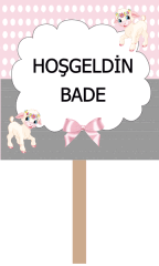 Kuzu Yenidoğan El Pankartı 3