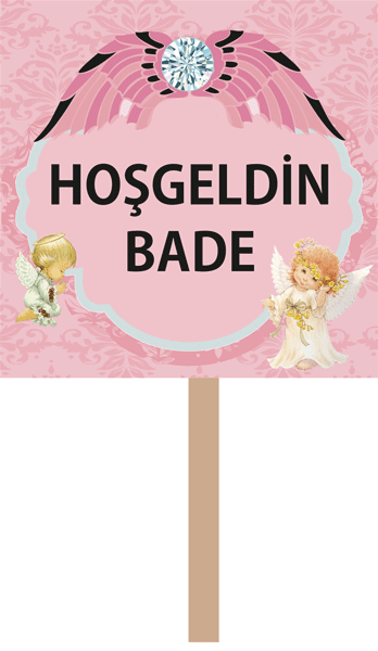 Melek Yenidoğan El Pankartı 3
