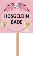 Melek Yenidoğan El Pankartı 3