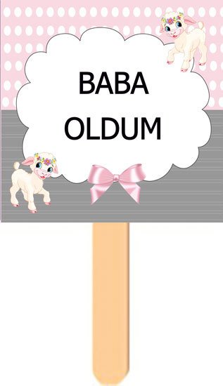 Kuzu Temalı Konuşma Balonu 6