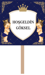 Prens Yenidoğan El Pankartı 1