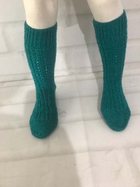 El Yapımı Yetişkin Spor Çorap 9