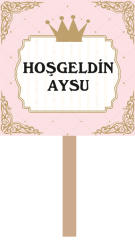 Prenses Yenidoğan El Pankartı 1