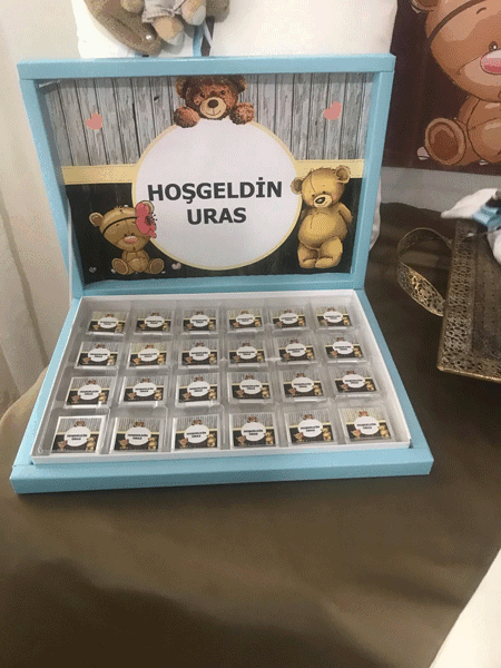 Ayıcık Yenidoğan Çikolata