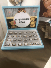 Ayıcık Yenidoğan Çikolata