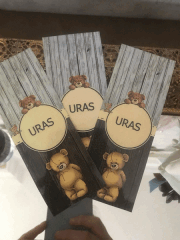 Ayıcık Yenidoğan Kitap Ayracı 6 Adet