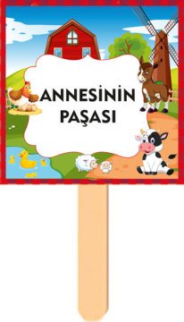 Çiftlik Temalı Konuşma Balonu 2