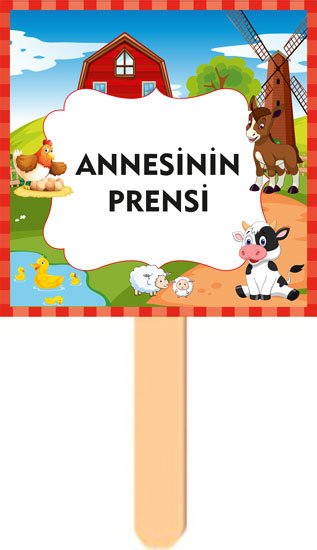 Çiftlik Temalı Konuşma Balonu 5