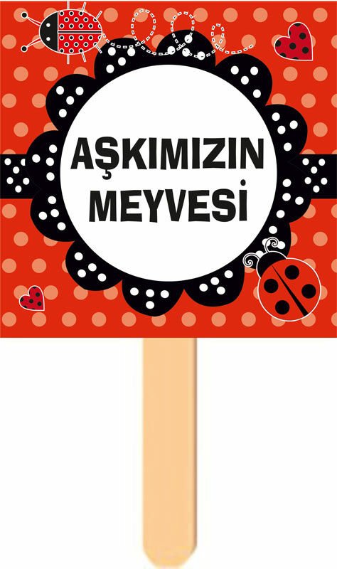 Uğur Böceği 2 Temalı Konuşma Balonu 6