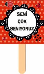 Uğur Böceği 2 Temalı Konuşma Balonu 1