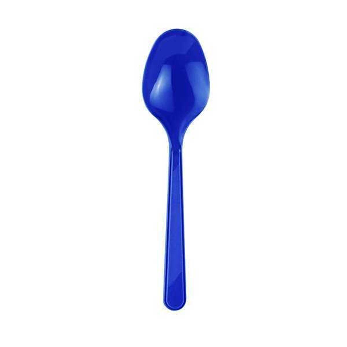 Lacivert Plastik Kaşık 25 Adet