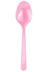 Pembe Plastik Kaşık 25 Adet