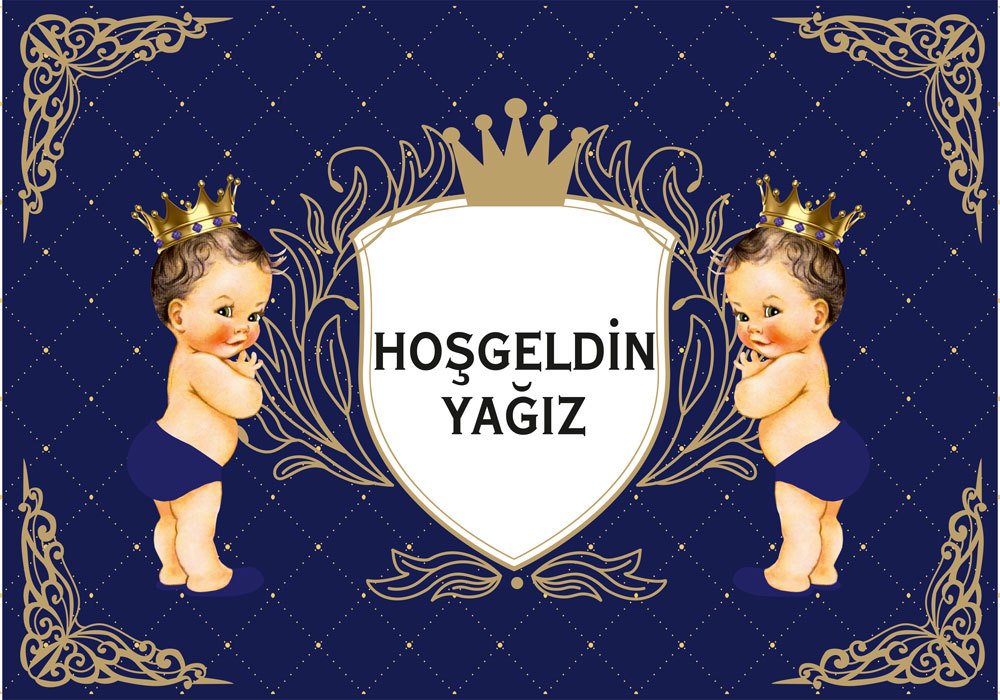 Prens Temalı Kişiye Özel Afiş