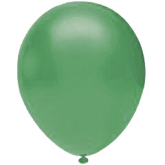Koyu Yeşil Balon 10 Adet