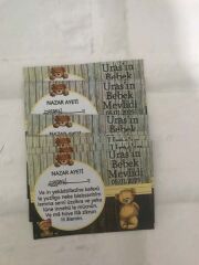 Ayıcık Bebek Mevlidi Set 20 Kişilik