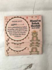 Ayıcık 2 Bebek Mevlidi Set 20 Kişilik