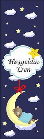 Aydede Kişiye Özel Kitap Ayracı 6 Adet