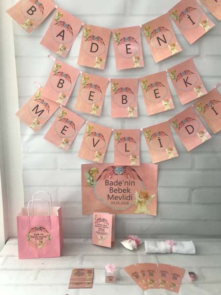 Melek Bebek Mevlidi Set 20 Kişilik