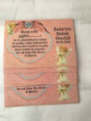 Melek Bebek Mevlidi Set 20 Kişilik