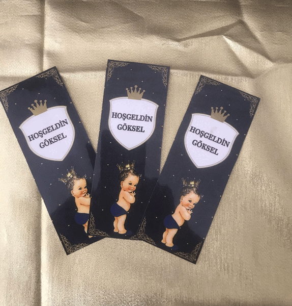 Prens Yenidoğan Kitap Ayracı 6 Adet