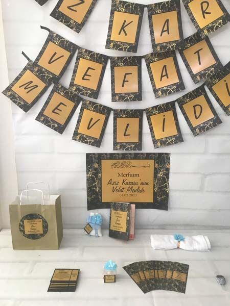 Vefat Mevlidi Set 20 Kişilik