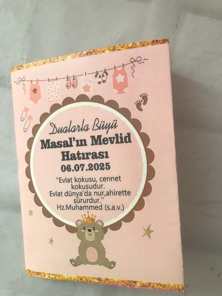 Ayıcık 2 Bebek Mevlidi Cüz 1 Adet
